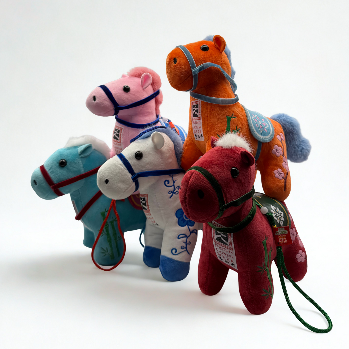 Colorful Mini Horse Plushies